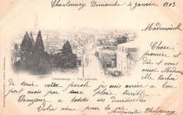 CHANTONNAY   VUE GENERALE   CARTE PIONNIERE - Chantonnay