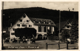 Hausen Am Albis, Gasthof "Zum Löwen", Um 1940/50 - Hausen Am Albis 