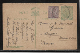 Inde - Lettre - 1911-35 Koning George V