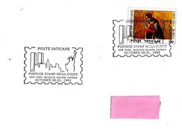 VATICANO - 1993 Poste Vaticane Al Postage Stamp Madison Square Garden New York  Su Busta Viaggiata Per Bologna - 5377 - Brieven En Documenten