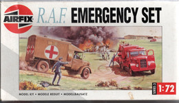 AIRFIX - ROYAL AIR FORCE EMERGENCY SET - SERIE 3 - 1:72 - Camiones & Remolques