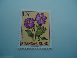 RUANDA-URUNDI MNH  STAMPS  FLOWERS - Autres & Non Classés