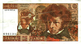 Billet > France > 10 Francs 1977 - 10 F 1972-1978 ''Berlioz''