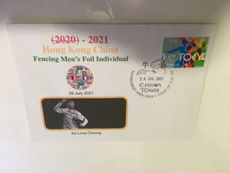 (VV 21 A) 2020 Tokyo Summer Olympic Games - Kong Kong China Gold Medal - 26-7-2021 - Fencing Men's Foil - Summer 2020: Tokyo