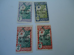 ININI   OVERPRINT  MNH  4 STAMPS - Sonstige & Ohne Zuordnung