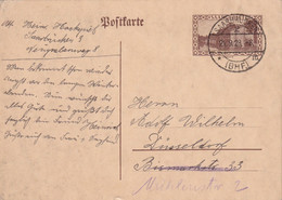 SAAR 1928   ENTIER POSTAL/GANZSACHE/POSTAL STATIONERY CARTE DE SAARBRÜCKEN - Postwaardestukken