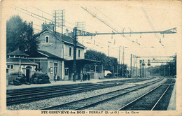 ESSONNE  SAINTE GENEVIEVE DES BOIS  La Gare - Sainte Genevieve Des Bois