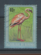 40 F.  Oiseau Vogel Bird. Cadre Vert Métallisé. - Used Stamps