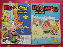 2 Magazines Bib Et Zette N° 4 Et 9. Aredit 1967-1968. - Other & Unclassified