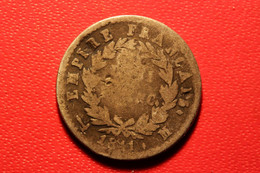 France - Demi Franc 1811 M Toulouse Napoléon Ier 4662 - 1/2 Franc