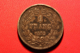 France - Franc 1832 B Rouen Louis Philippe 4658 - 1 Franc