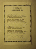 058 - DEERLIJK - DODENHULDE 1944 - ZIE 2 FOTO'S - Deerlijk