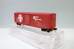 Micro-Trains Line - WAGON US 50' Standard BOX CAR ATSF Santa Fe Réf. 077 00 150 BO N 1/160 - Vagoni Merci