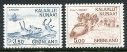 GREENLAND 1981 Millenary Of Settlement I  MNH / **.  Michel 131-32 - Unused Stamps