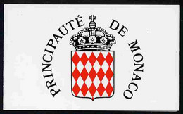 Booklet - Monaco 1990 Old Monaco (La Rampe Major) 21f Booklet Complete And Very Fine, SG SB5 - Booklets