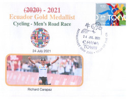 (WW 2) 2020 Tokyo Summer Olympic Games - Ecuador Gold Medal - 24-7-2021 - Men's Cycling - Summer 2020: Tokyo