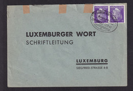 DDAA 013 - Enveloppe TP Hitler Cachet Ovale AMBULANT ETTELBRUCK-ECHTERNACH 1942 ( Zug 4362) - 1940-1944 Duitse Bezetting