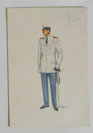 22696 Cartolina Illustrata - Uniforme Del Corpo Delle Guardie Di P.S. - VG 1958 - Uniforms