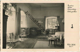 Wasserburg Am Bodensee - Pension Schloss Wasserburg 1938 - Wohnzimmer - Foto-AK - Verlag Willi Späth Wasserburg - Wasserburg A. Bodensee