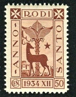 EGEO 1935 ANNO SANTO 50 C. ** MNH - Egée