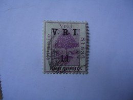 ORANGE RIVER   USED     STAMPS OVERPRINT V R I - Orange Free State (1868-1909)