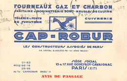 CPA 75 PARIS XIe PARIS RUE GODEFROY CAVAIGNAC FOURNEAUX GAZ ET CHARBON - District 11