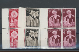 1955. Floralies 961-963 **  Blocs De 4 Ex **    Cote 60,-- € - ....-1960