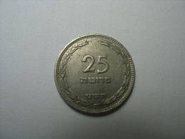 TEMPLATE LISTING ISRAEL  LOT OF  10 COINS 25  PRUTA   1949   COIN. - Autres – Asie