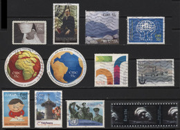 Ireland (61) 2008 Commemoratives. 19 Different Stamps. Mint & Used. Hinged. - Andere & Zonder Classificatie