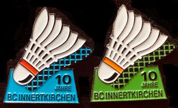 DEUX PIN'S - BADMINTON - 10 JAHRE BC INNERTKIRCHEN  -VOLANT - SUISSE - SCHWEIZ - SVIZZERA - SWITZERLAND - SUIZA -  (27) - Badminton