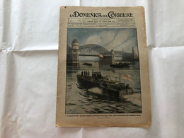 WW1 LA DOMENICA DEL CORRIERE N.10 1919 RENO PONTE GUGLIELMO BRIGATA SALERNO - Weltkrieg 1914-18