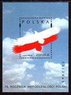 POLAND 1993 Republic Anniversary Block MNH / **  Michel Block 124 - Neufs