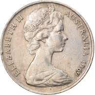 Monnaie, Australie, Elizabeth II, 10 Cents, 1969, Melbourne, TTB, Copper-nickel - Victoria