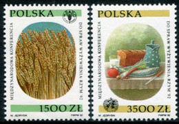POLAND 1992 World Food Congress MNH / **.  Michel 3417-18 - Neufs