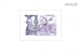 España. Prueba De Lujo Nº 10 Exfilna 1986 Cordoba - Commemorative Panes