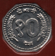 NEPAL 10 PAISE 2056 (1999)  KM# 1014.3 Birendra Bir Bikram - Nepal