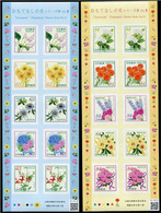 Japan 2021 "Omotenashi"(Hospitality) Flowers Series No.16/stamp Sheetlet*2 MNH - Neufs