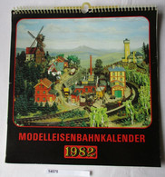 Modelleisenbahnkalender 1982 - Kalender