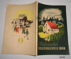 Sächsischer Volkskalender 1949 - Calendarios