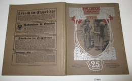 Kalender 1929 Für Das Erzgebirge, Das übrige Sachsen Und Das Sudetenland - 25. Jahrgang - Kalender