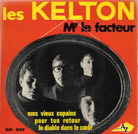 EP 45 RPM (7")  Les Kelton   " Mr Le Facteur  " - Rap En Hip Hop
