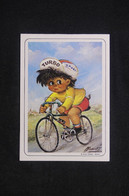 FRANCE - Calendrier En 1986 Illustration Cycliste - L 103621 - Petit Format : 1981-90