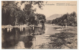 CPA - CEYLAN - COLOMBO - La Rivière De Rainapura - Sri Lanka (Ceilán)