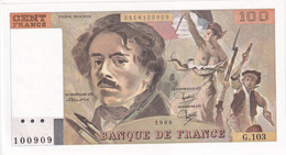 100F DELACROIX - 1986 - NEUF ! - 100 F 1978-1995 ''Delacroix''