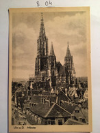 Cpa, Ulm A D Münster,écrite, éd Franckh (Kosmos), ALLEMAGNE - Ulm