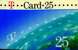 SCHEDA TELEFONICA PHONECARD GERMANY T-CARD 25 (-T- WELTKUGEL) 1503 - T-Series : Ensayos