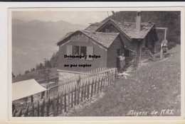 Mayens De Nax. Carte-photo - Nax