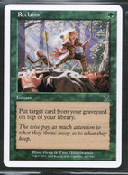 MAGIC The GATHERING  "Reclaim"---7th EDITION (MTG-105-2) - Other & Unclassified