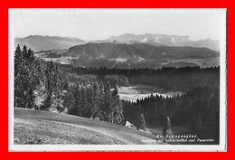 CPSM/pf LINDEN (Suisse)  Bei Schlegwegbad, Aussicht Auf Schrattenfluh Und Feuerstein...I389 - Linden