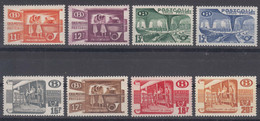 Belgium, Post Paket, Luggage 1950/1951 Mi#30-32+ 33-37, COB#322-329 Mint Never Hinged/lightly Hinged - Reisgoedzegels [BA]